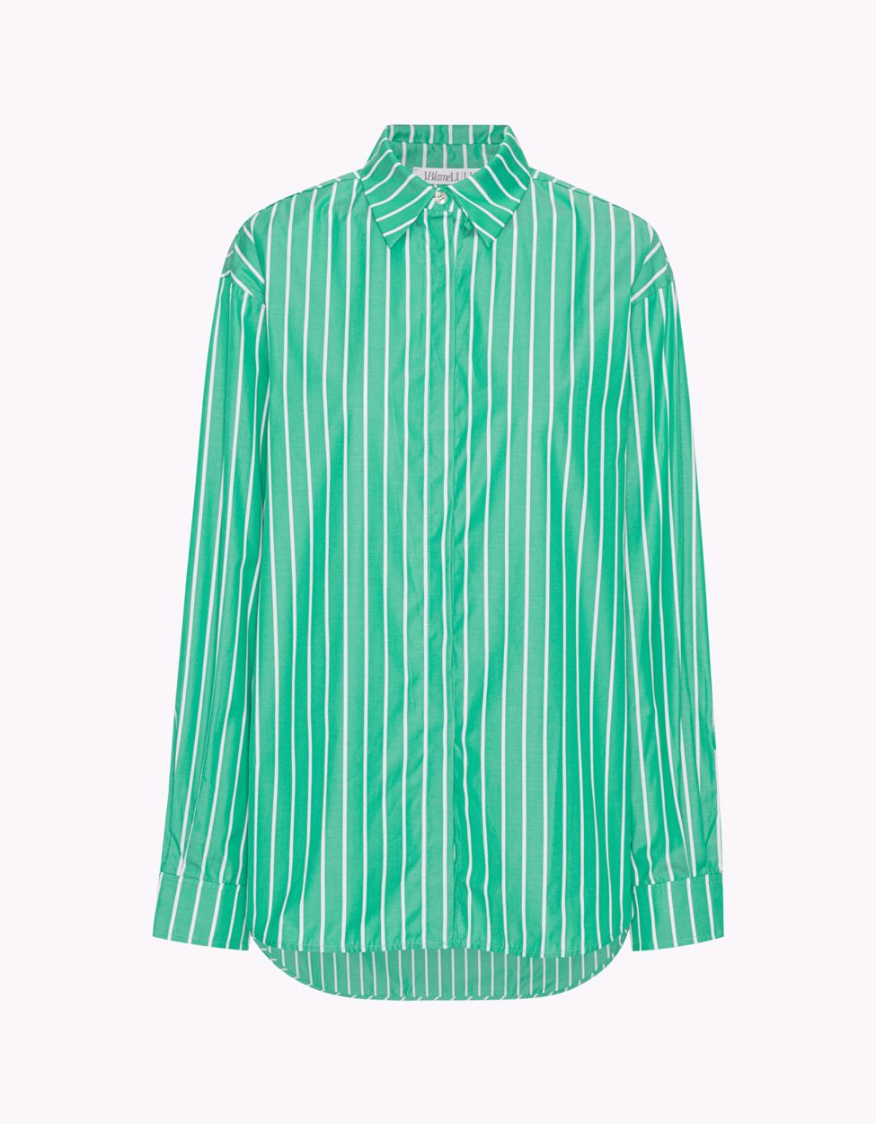 Iblamelulu Edward shirt green stripe
